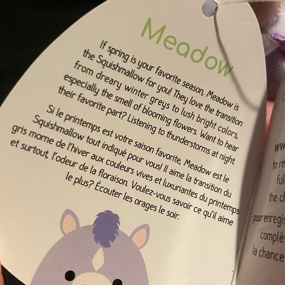 Meadow the Easter Exclusive Horse Squishmallow - Picture 4 of 4
